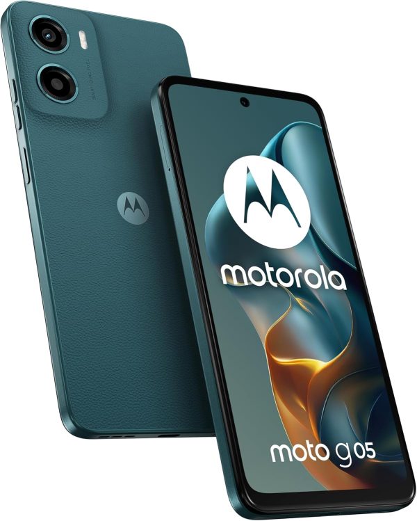⁦Motorola Moto G05 Dual-SIM 64GB ROM + 4GB RAM (GSM only | No CDMA) Factory Unlocked 4G/LTE Smartphone (Forest Green) - International Version⁩ - الصورة ⁦5⁩