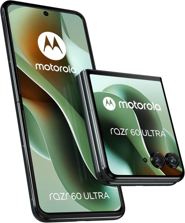 ⁦Motorola Razr 60 Ultra DUAL-SIM 512GB ROM + 16GB RAM (GSM only | No CDMA) Factory Unlocked 5G SmartPhone (Pantone Scarab) - International Version⁩ - الصورة ⁦20⁩