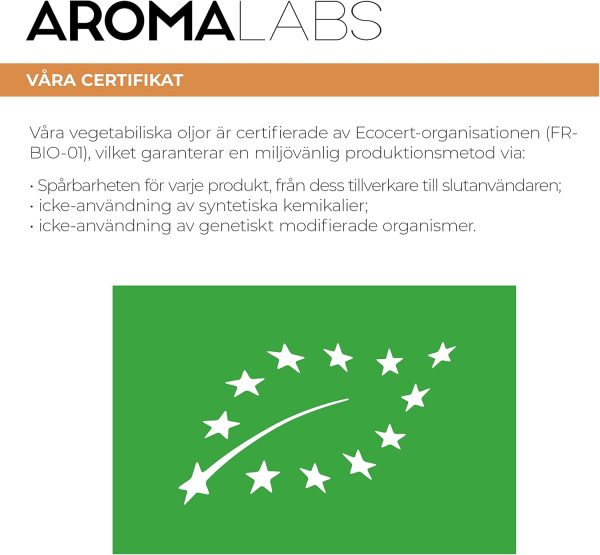 ⁦Aroma Labs ORGANIC - EVENING PRIMROSE Oil - 250mL - 100% Pure, Natural, Cold Pressed and AB Certified - (French Brand)⁩ - الصورة ⁦6⁩