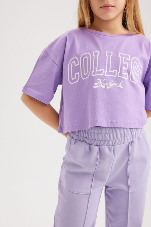 ⁦DeFacto Girls B7795A8 T-Shirt⁩ - الصورة ⁦5⁩