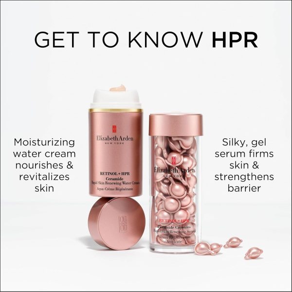⁦Elizabeth Arden Retinol + HPR Ceramide Capsules, Anti-Aging Skin Renewing Serum, Skincare Gift for Women, Reduces Fine Lines & Wrinkles⁩ - الصورة ⁦15⁩