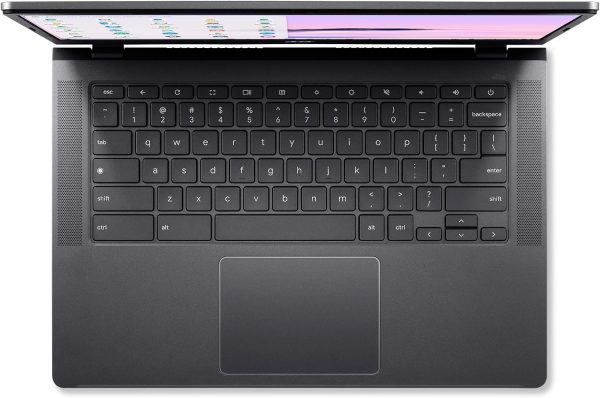 ⁦acer Chromebook Plus 14” Touchscreen Laptop | Intel Core i3-N305 | Intel UHD Graphics | Wi-Fi | Bluetooth | 8GB RAM DDR5 | 512GB SSD | Chrome OS | Bundle with Stylus Pen⁩ - الصورة ⁦4⁩
