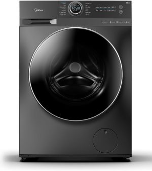Midea Frontload Washer/Dryer, 10/7kg, 14 Programs, WiFi, Silver - MF200D100W/T-SA