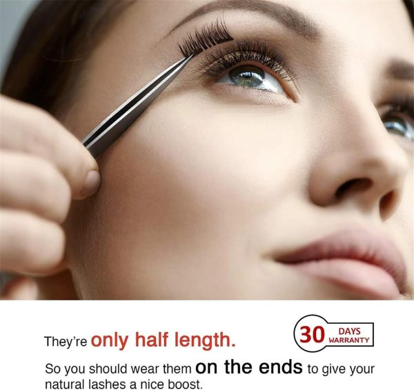 ⁦X Spring Magnetic Eyelashes - Natural Look, Reusable, No Glue, Waterproof False Lashes Without Eyeliner - Applicator Included⁩ - الصورة ⁦7⁩