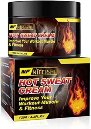 Purvigor Hot Sweat Cream, Fat Burning Cream for Belly, Slim Shaping Workout Enhancer Gel for Women and Men, Tummy Slimming Cream &Cellulite Treatment for Thighs, Legs, Abdomen, Arms and Buttocks