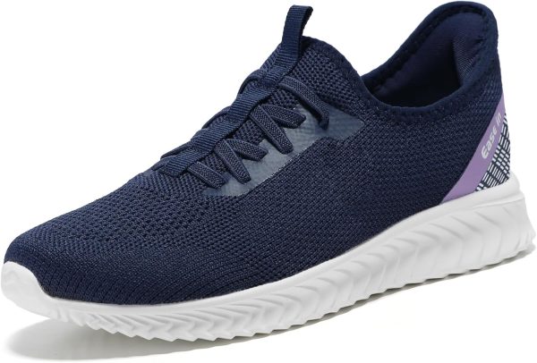 ⁦STQ Slip ins Womens Trainers Hands Free Orthopedic Shoes for Women Comfortable Slip on Shoes⁩ - الصورة ⁦9⁩