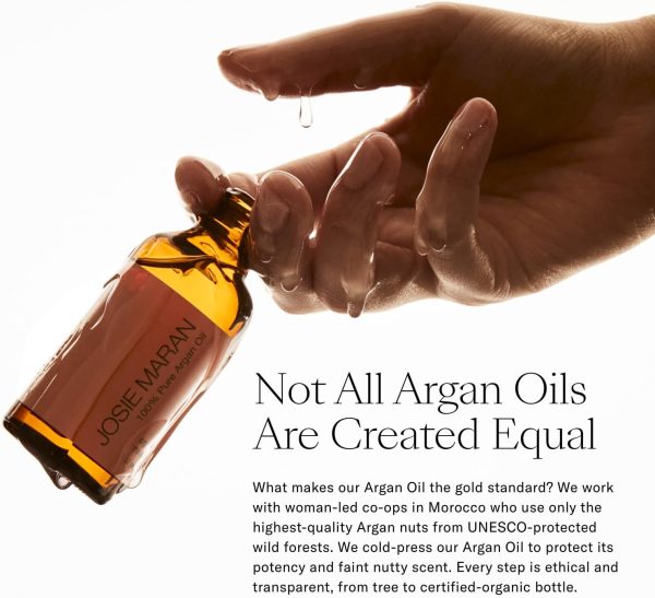 ⁦Josie Maran Argan Sugar Balm Body Scrub - Exfoliating Sugar Scrub with 100% Pure Argan Oil & Coconut Oil - Softens, Smoothes & Hydrates Dry Skin - Vegan + Cruelty Free - Sweet Clementine (10 oz)⁩ - الصورة ⁦6⁩