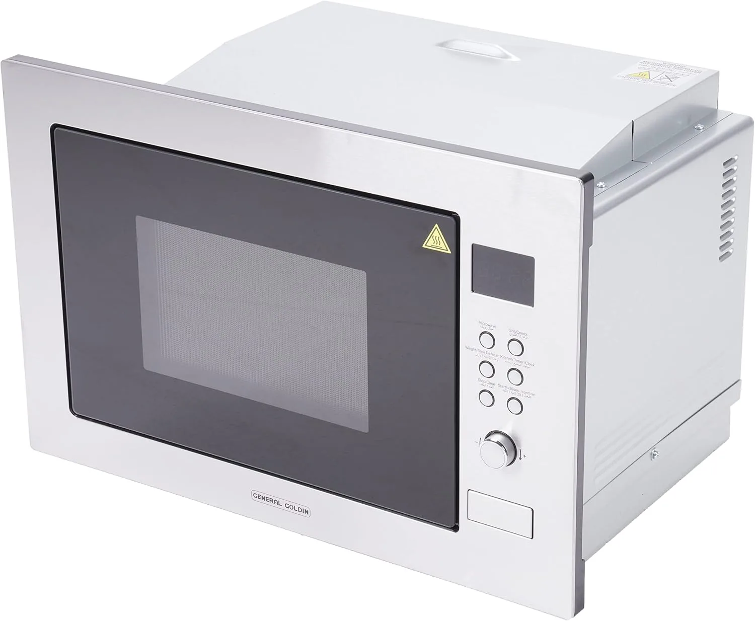 General Goldin Full Steel Digital Control Built in Microwave Oven with Grill, 30 Liter Capacity