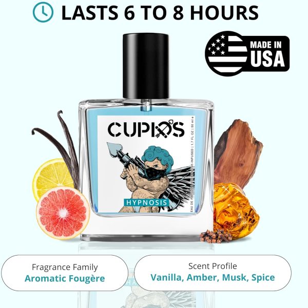 ⁦Cupids Original Edp Hypnosis 2.0 Cologne With Pheromone Infusion For - Pheromone Perfume For Fragrance - Real Pheromone Perfume 50Ml)⁩ - الصورة ⁦2⁩