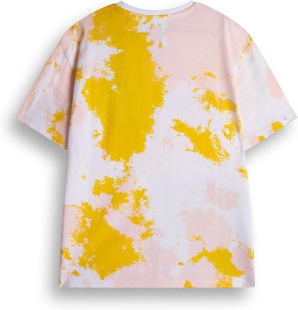 ⁦Pokemon Girls T-Shirt & Shorts Set | Kids Tie Dye Short Sleeve Graphic Tee & Purple Cycling Shorts Complete Outfit | Pikachu Jigglypuff Clothing Bundle | Game TV Series Movie Merchandise Gift⁩ - الصورة ⁦3⁩