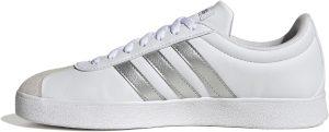 adidas VL COURT BASE FTWWHT/SILVMT/GREONE SKATEBOARDING SHOES - LOW (NON FOOTBALL) for WOMEN size