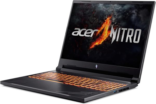 ⁦Acer Nitro V Gaming Laptop | AMD Ryzen 7 8845HS Octa-Core AI Capable Processor | NVIDIA GeForce RTX 4060 GPU | 16" WUXGA IPS 165Hz Display | 16GB DDR5 | 1TB Gen 4 SSD | Wi-Fi 6E | ANV16-41-R5J0⁩ - الصورة ⁦13⁩