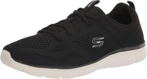 Skechers Womens SPORT-ACTIVE Lace-up Color Black/White, 41 EU