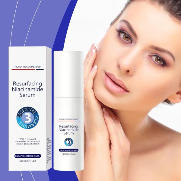 ⁦Face Serum, Pore Minimizer & Brightening Essence, Moisturizer with Hyaluronic Acid for Smooth & Radiant Skin⁩ - الصورة ⁦3⁩