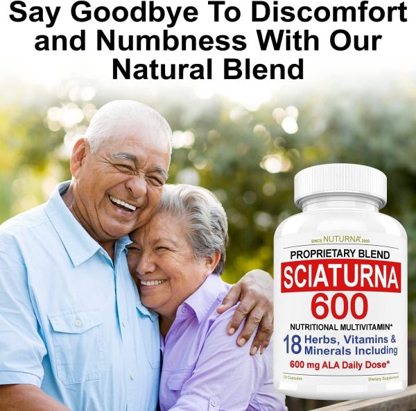 ⁦Sciatica Nerve Cream - Maximum Strength Comfort Cream for Feet, Hands, Legs, Toes, Back - Natural Ultra Strength Arnica, MSM, Menthol, Soothing Comfort, Large 4 Oz⁩ - الصورة ⁦8⁩