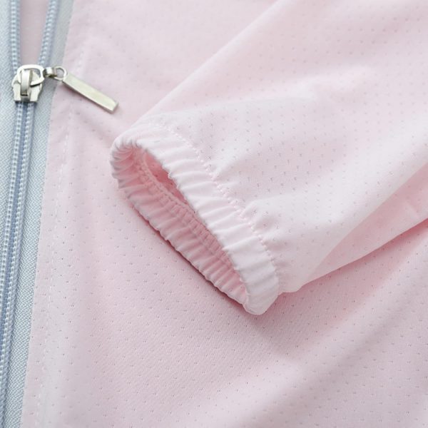 ⁦Toddler Sun UV Protection Hoodie, Kids Jacket Clothing, Lightweight Breathable Summer Jacket, Summer Cool Hoodie, Thin Hoodie, Long Sleeve UPF50+, Suitable for Girl Daily Wear 2-8 Years⁩ - الصورة ⁦8⁩
