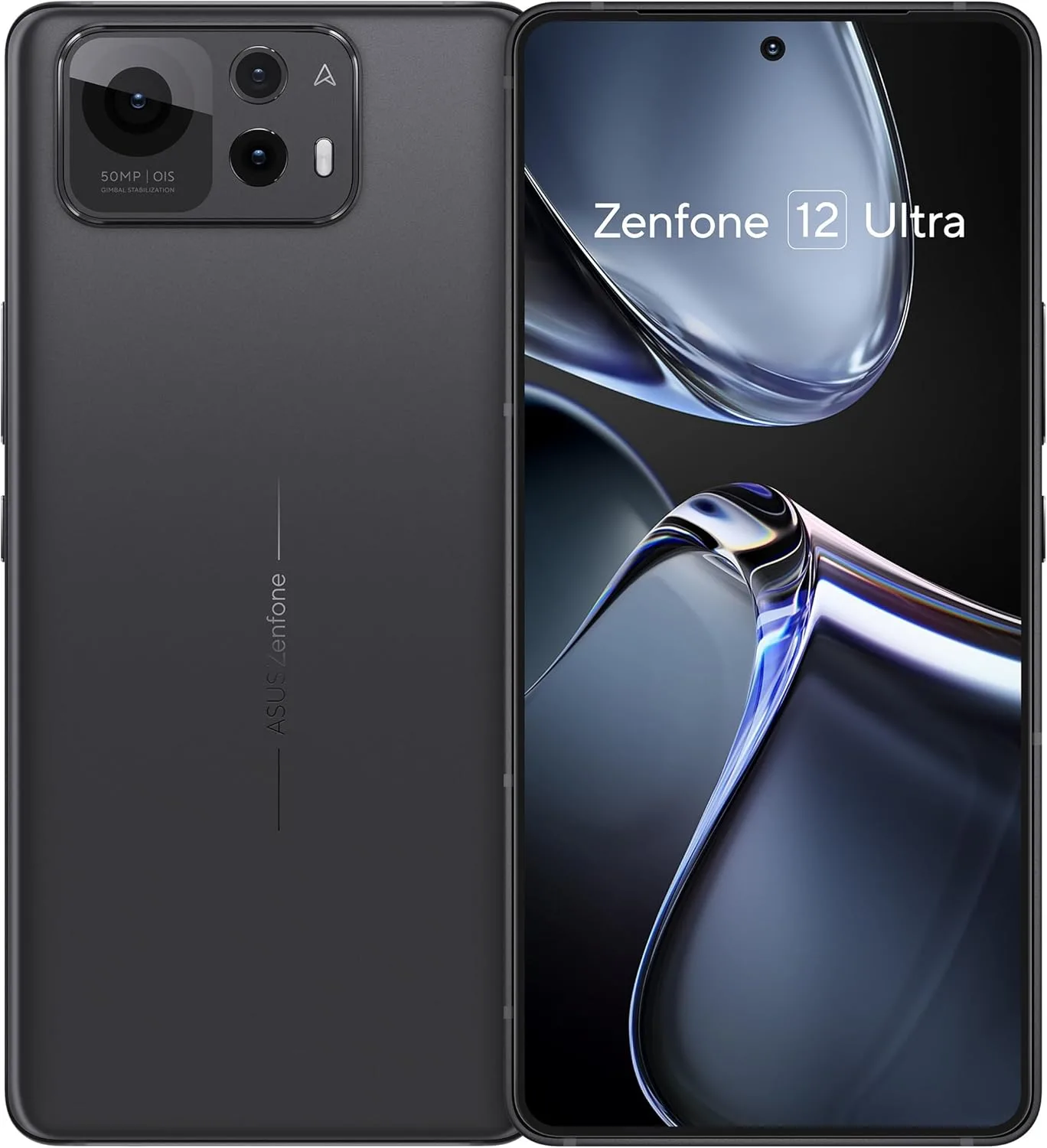 Asus Zenfone 12 Ultra DUAL-SIM 512GB ROM + 16GB RAM (GSM only | No CDMA) Factory Unlocked 5G SmartPhone (Ebony Black) - International Version