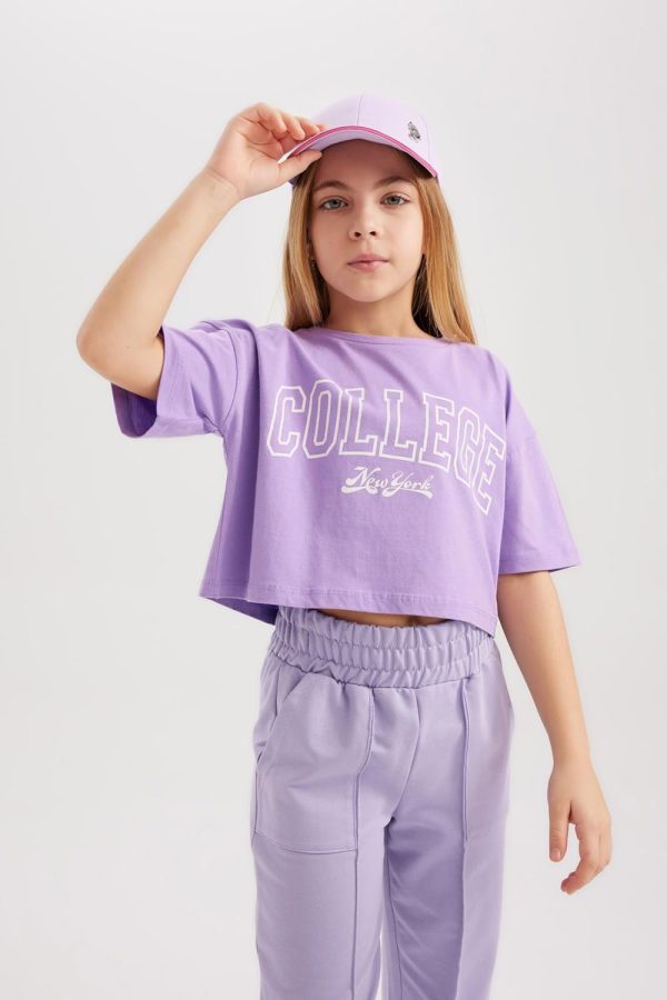⁦DeFacto Girls B7795A8 T-Shirt⁩ - الصورة ⁦4⁩