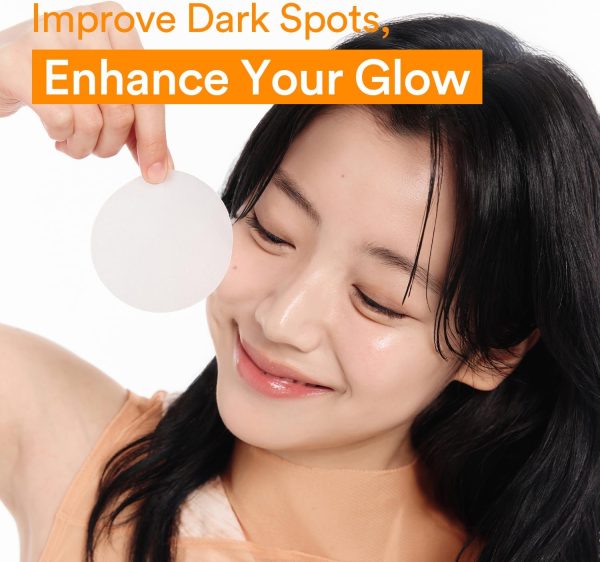 ⁦Abib Vita Touch Glutathione Dark Spot Pads, 60 Pads/7.43 Fl Oz, Korean Tonic Wipes for Dark Spots and Hyperpigmentation for Sensitive Skin⁩ - الصورة ⁦2⁩