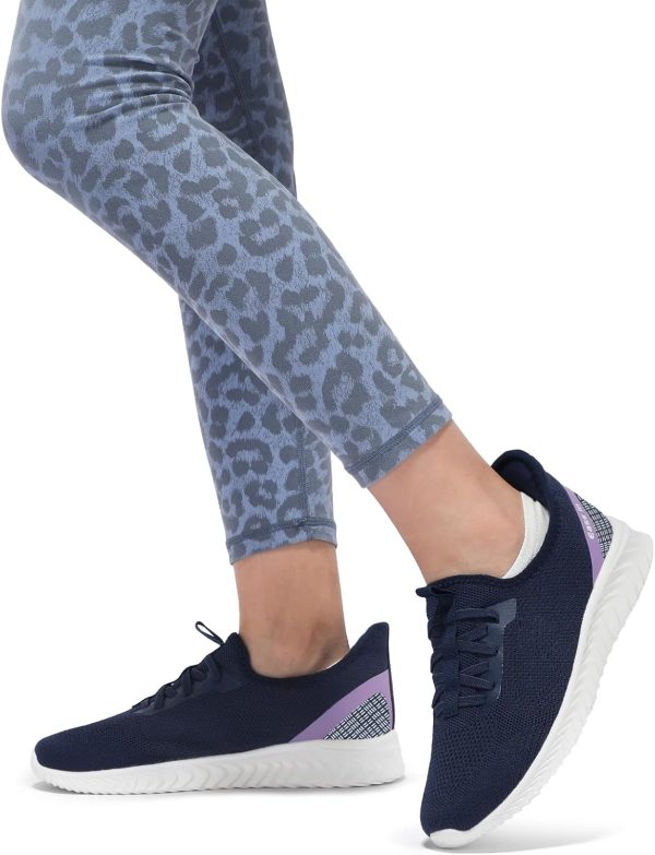 ⁦STQ Slip ins Womens Trainers Hands Free Orthopedic Shoes for Women Comfortable Slip on Shoes⁩ - الصورة ⁦2⁩