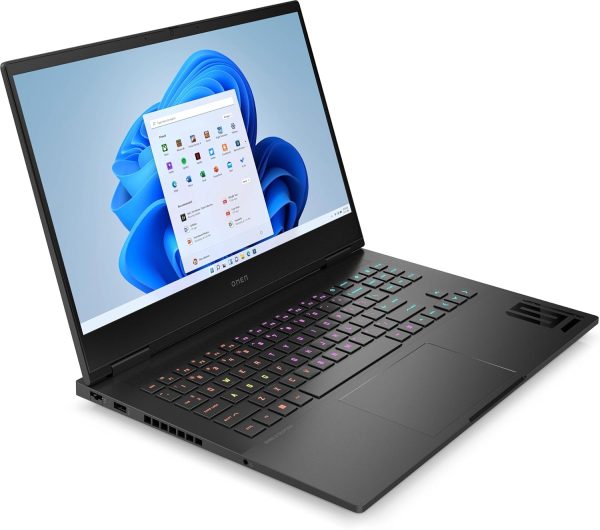 ⁦OMEN Gaming Laptop 16-wd0000nx, 16.1" FHD, Intel Core i7-13620H (13th Gen), NVIDIA GeForce RTX 4060, 32GB RAM, 1TB SSD, Windows 11 Home, Shadow black - 88H77EA⁩ - الصورة ⁦3⁩