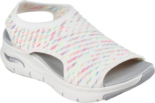 ⁦Skechers Arch Fit - Catchy Wave womens ARCH FIT - CATCHY WAVE⁩ - الصورة ⁦6⁩