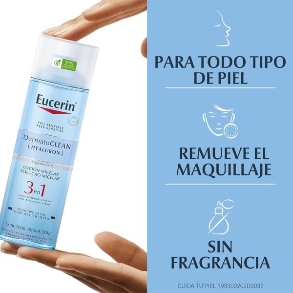 ⁦Eucerin Dermatoclean Micellaire Lotion 200 ml⁩ - الصورة ⁦5⁩