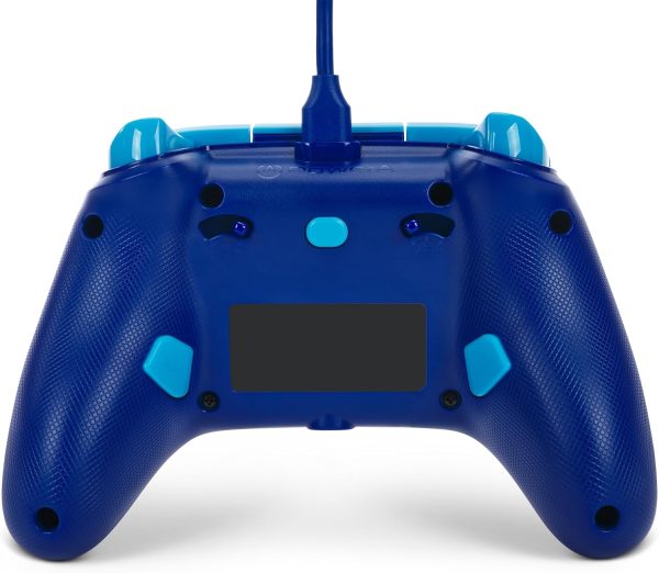 ⁦PowerA Advantage Wired Controller for Xbox Series X|S - Sonic Style, Sonic Xbox Controller with Detachable 10ft USB-C Cable, Mappable Buttons, Trigger Locks and Rumble Motors, Officially Licensed for⁩ - الصورة ⁦3⁩