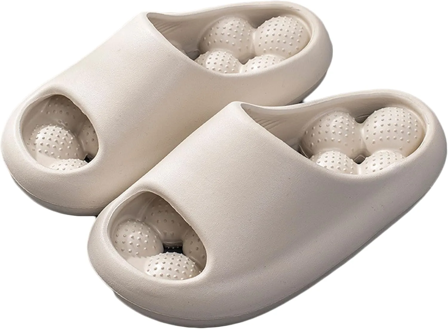 Bestgift Slippers indoor home female summer couple massage bathroom bath non-slip wear-resistant