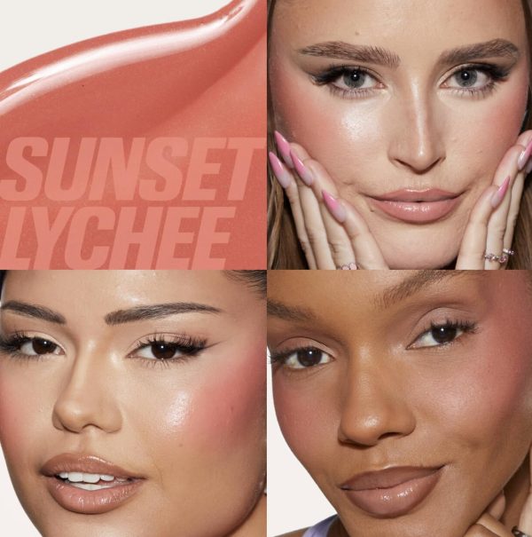 ⁦Huda Beauty Blush Filter Liquid Blush, Sunset Lychee, 4.5ml⁩ - الصورة ⁦3⁩