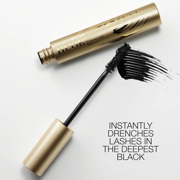 ⁦stila HUGE Extreme Lash Mascara, Black⁩ - الصورة ⁦4⁩