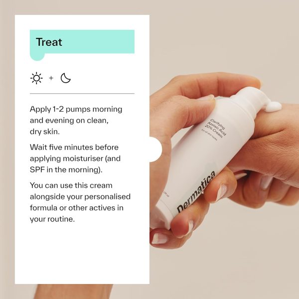 ⁦Dermatica Clarifying Azelaic Acid 20% Cream | Lightweight and Fragrance Free Skincare | Gentle and Effective for all Skin Types⁩ - الصورة ⁦2⁩