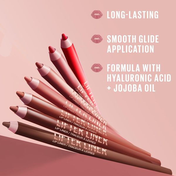 ⁦MAYBELLINE - Lifter Liner Lipstick with Hyaluronic Acid, Cross the Line, 1 Count⁩ - الصورة ⁦3⁩