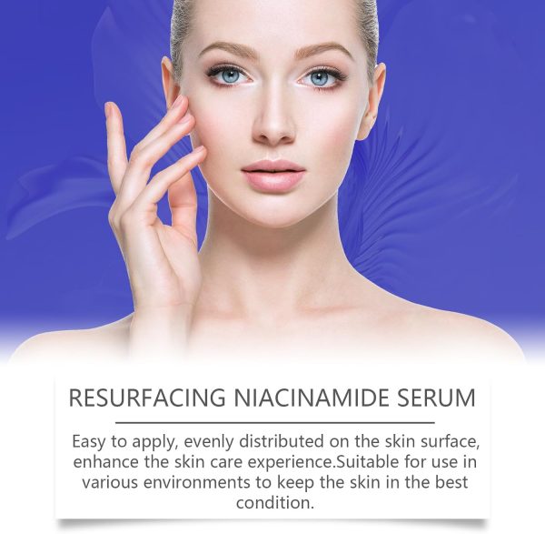 ⁦Face Serum, Pore Minimizer & Brightening Essence, Moisturizer with Hyaluronic Acid for Smooth & Radiant Skin⁩ - الصورة ⁦6⁩