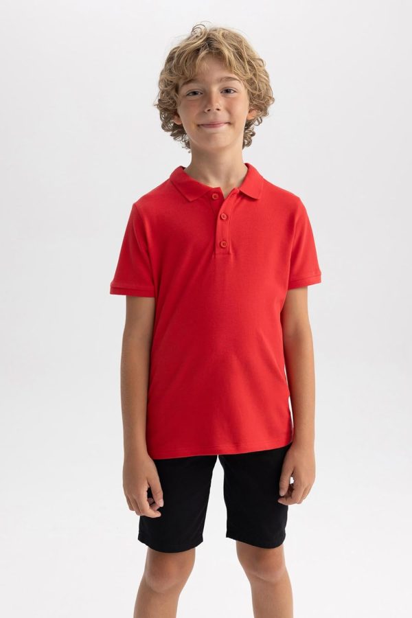⁦DeFacto Boys B0668A8 Polo Shirt⁩ - الصورة ⁦2⁩