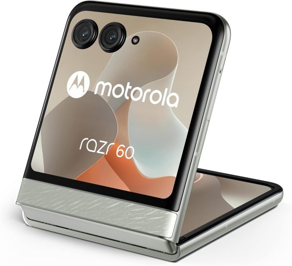 ⁦Motorola Razr 60 DUAL-SIM 256GB ROM + 8GB RAM (GSM | CDMA) Factory Unlocked 5G Smartphone (Lightest Sky) - International Version⁩ - الصورة ⁦17⁩