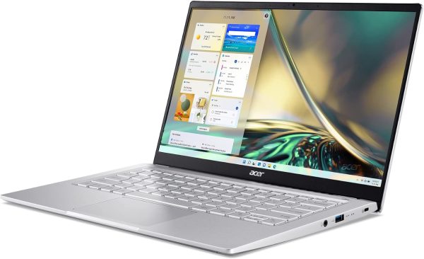 ⁦Acer Swift 3 Intel Evo Thin & Light Laptop | 14" QHD 100% sRGB | Intel Core i7-1260P | Intel Iris Xe Graphics | 16GB LPDDR4X | 512GB SSD | Killer Wi-Fi 6E AX1675 | Windows 11 Home | SF314-512-78JG⁩ - الصورة ⁦11⁩