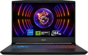 MSI Pulse15 Laptop: Intel Core i7-13620H, GeForce RTX 4060, 15.6" FHD 144Hz, 32GB DDR5, 1TB NVMe SSD, USB 3.2 Gen1 Type C w/DP, Cooler Boost 5, Win 11 Pro: Black B13VFK-1263US