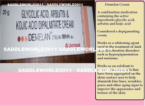 Glenmark Demelan Cream Glycolic Acid Arbutin, Kojic -Hyperpigmentation 20g Skin Care