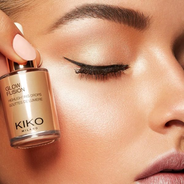 ⁦Kiko Milano Glow Fusion Highlighting Drops 10 ml, 02 Sweet Dreams⁩ - الصورة ⁦5⁩