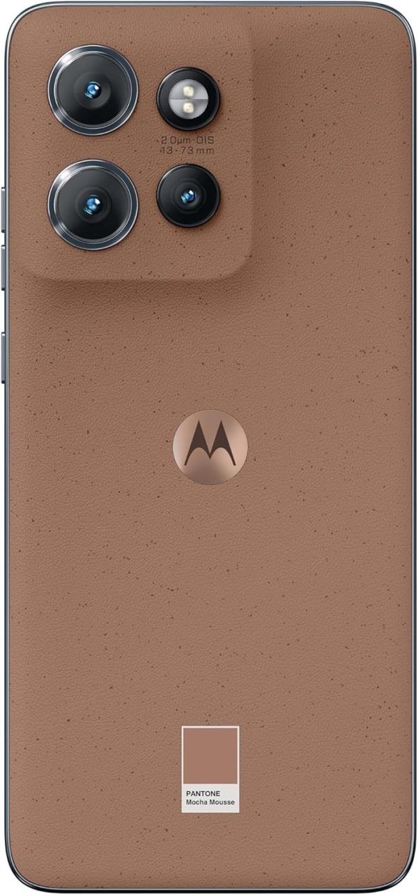 ⁦Motorola Edge 50 Neo Dual-SIM 512GB ROM + 12GB RAM (GSM Only | No CDMA) Factory Unlocked 5G Smartphone (Pantone Mocha Mousse) - International Version⁩ - الصورة ⁦4⁩
