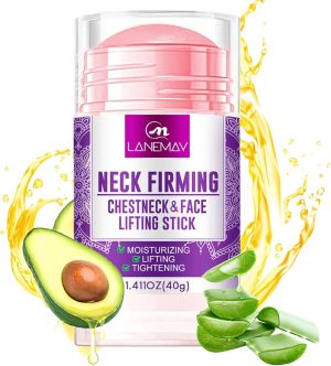 Azonee Retinol Firming Tightening Cream Stick, Face & Neck Tightening Cream for Anti Wrinkles, Retinol Stick with Collagen, Aloe Vera, Anti Wrinkle Neck Moisturizer Cream Firm Repair Sagging Skin