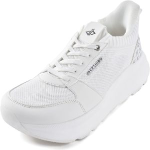 JACKSHIBO Womens Hands Free Slip ins Shoes | Athletic Slip On Casual Walking Shoes | Lightweight Cloud Shoes | Non Slip Walking Sneakers