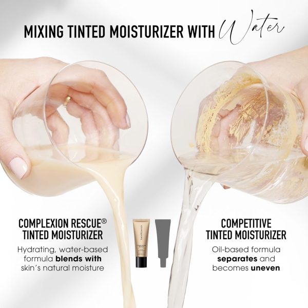 ⁦bareMinerals Complexion Rescue Tinted Hydrating Gel Cream SPF 30, Buttercream 03, 1.18 Ounce⁩ - الصورة ⁦8⁩
