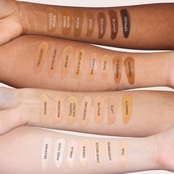 ⁦HUDABEAUTY Original Easy Blur Natural Airbrush Foundation 30 ml by Bella (330N BUTTER PECAN, 30 ml (Pack of 1)⁩ - الصورة ⁦5⁩