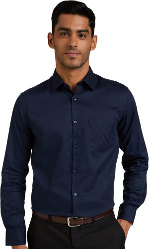 Diverse Men's Formal Shirt (8903905011992_Dvf01F2L01-126_40_Navy)