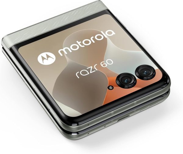 ⁦Motorola Razr 60 DUAL-SIM 256GB ROM + 8GB RAM (GSM | CDMA) Factory Unlocked 5G Smartphone (Lightest Sky) - International Version⁩ - الصورة ⁦16⁩