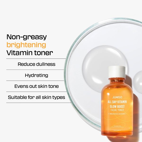 ⁦Jumiso All Day Vitamin Glow Boost Facial Toner - 125ml⁩ - الصورة ⁦3⁩