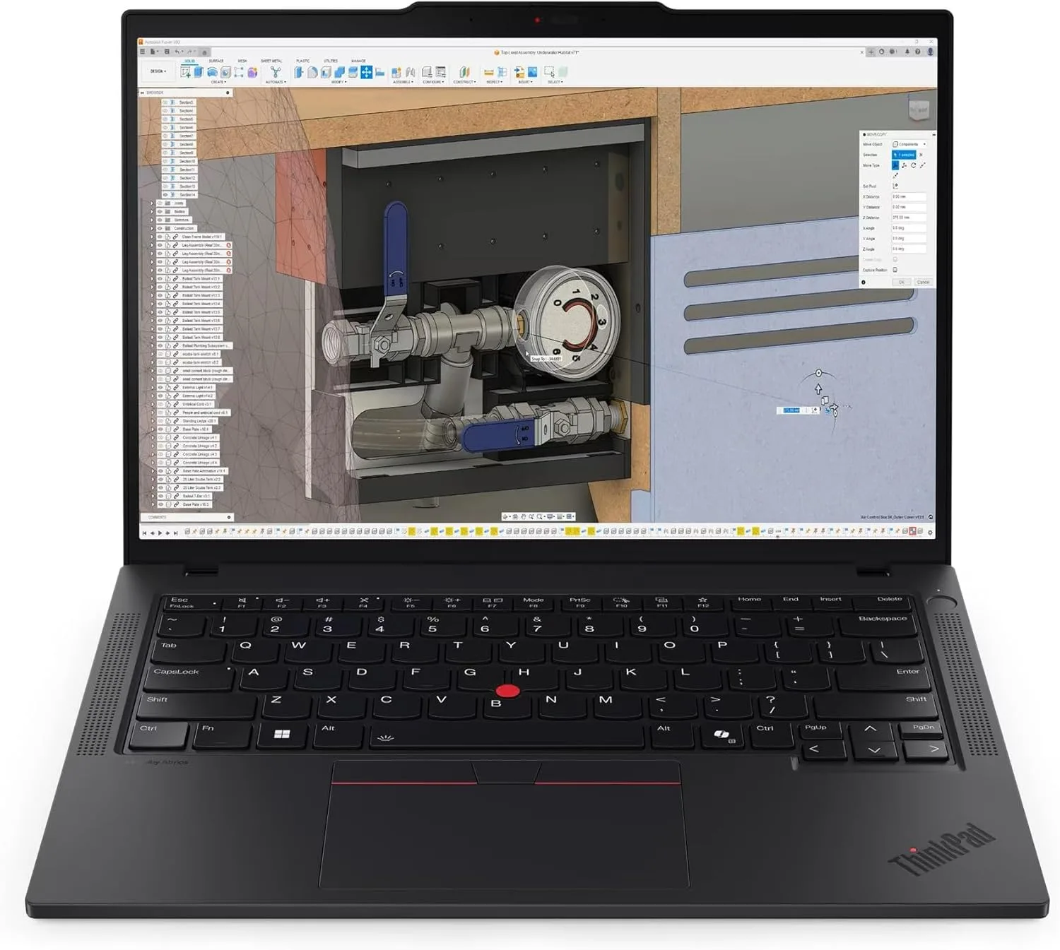 Lenovo ThinkPad P14s Gen 6 Laptop with AMD Ryzen AI 7 PRO 350 Processor and Copilot +, 14” 2.8K OLED VRR 30-120Hz Touchscreen Display, with 64GB DDR5-5600MT/s Memory, 1TB SSD, Wi-Fi 7, and Win 11 Pro