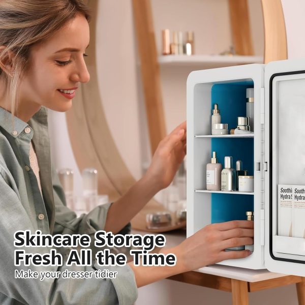 ⁦Mini Fridge 22 Litre/Cooler and Warmer | AC/DC | Small Fridge for Bedrooms⁩ - الصورة ⁦2⁩